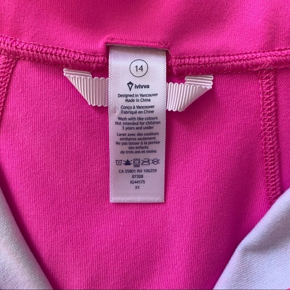 Ivivva • Perfect Your Practice Pink Track Jacket - Picture 3 of 9
